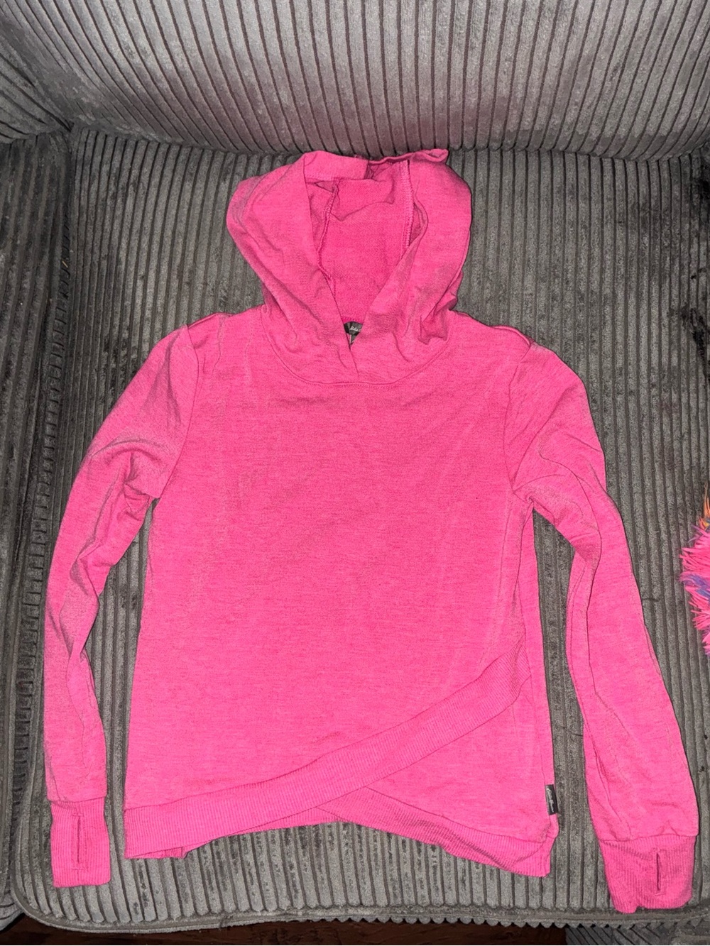 GirlsPink Hooded Pullover Sweatshirt